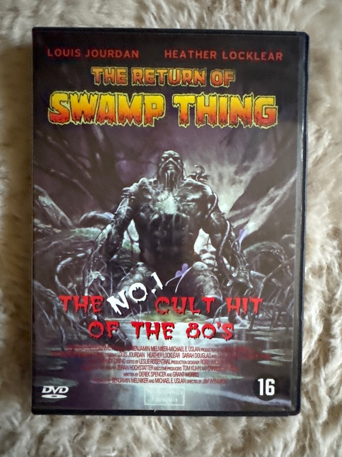 The Return of Swamp Thing DVD - Cult Hit uit de Jaren '80, Vanaf 16 jaar, Ophalen of Verzenden, Zo goed als nieuw