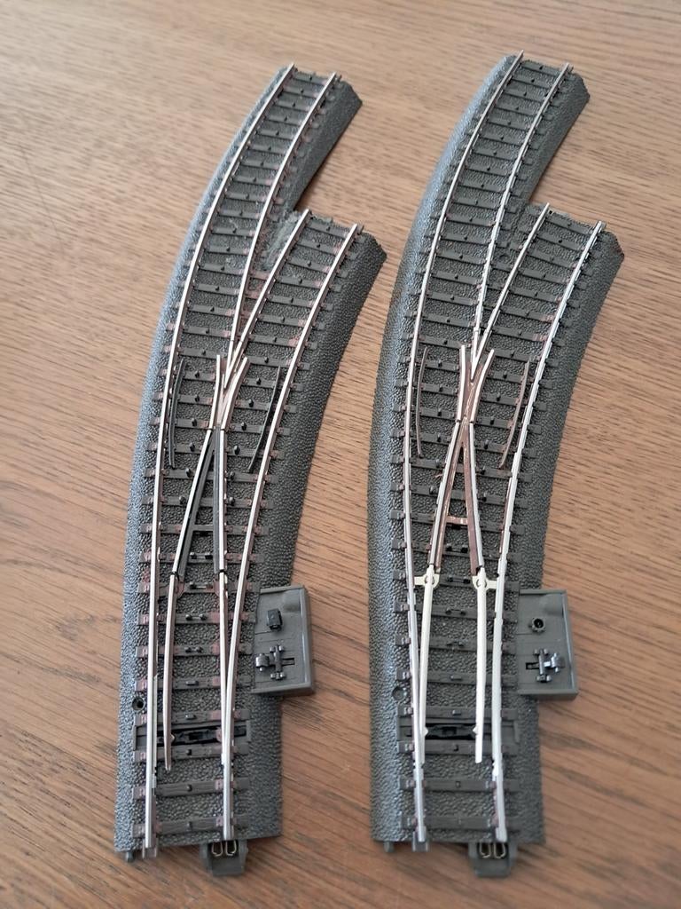 MARKLIN 24672 BOCHTWISSEL H0, Wisselstroom, Rails, Ophalen of Verzenden, Zo goed als nieuw