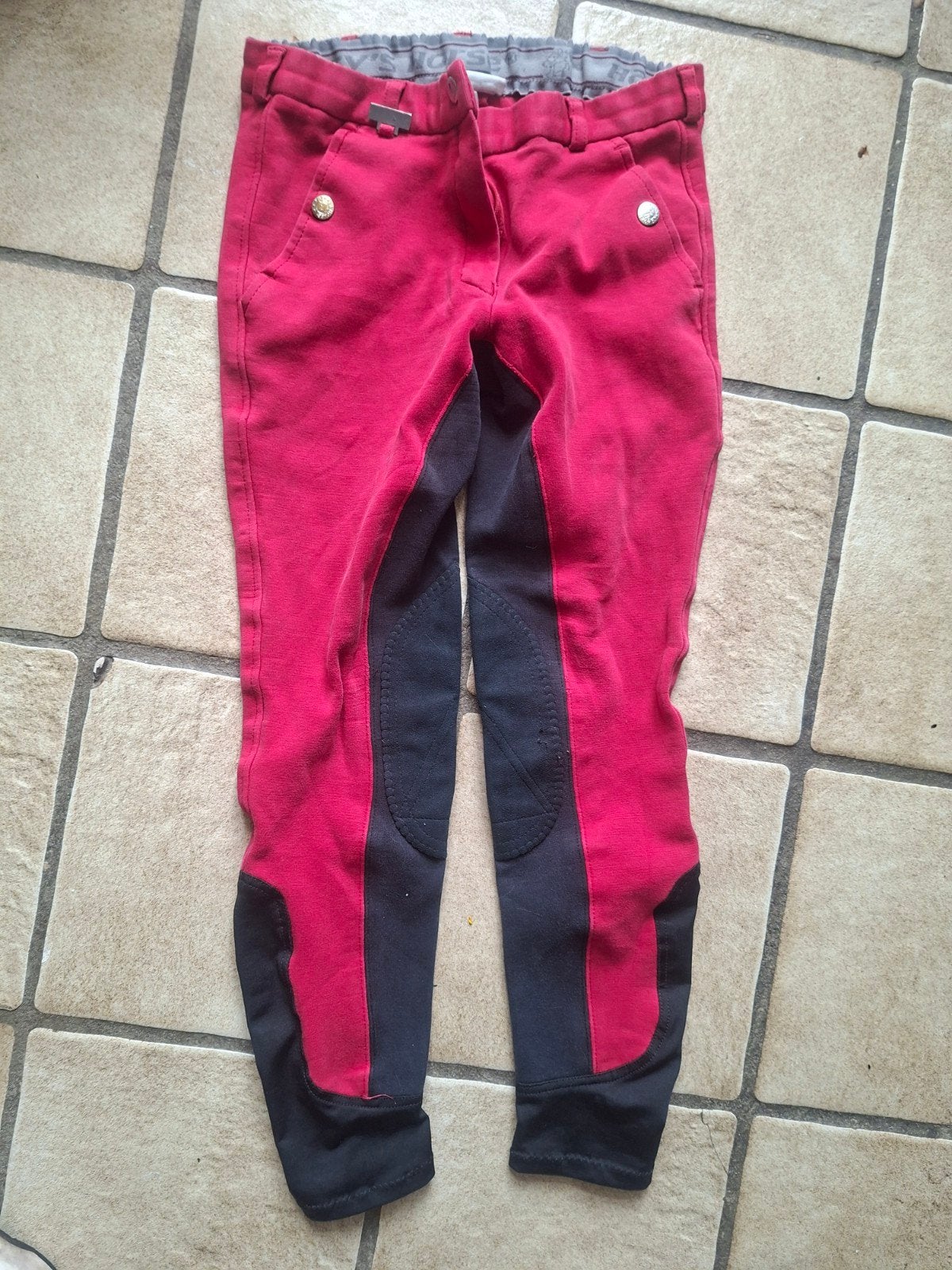 Mooie paardrijbroek 146/152, Dieren en Toebehoren, Paardrijkleding, Ophalen of Verzenden, Gebruikt, Kinderen, Onderkleding