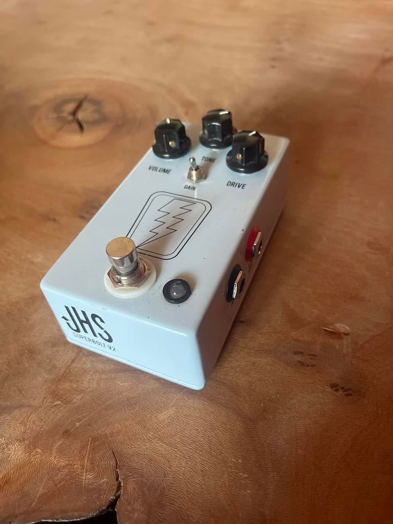 JHS Superbolt V2 pedaal, Ophalen of Verzenden, Gebruikt, Distortion, Overdrive of Fuzz