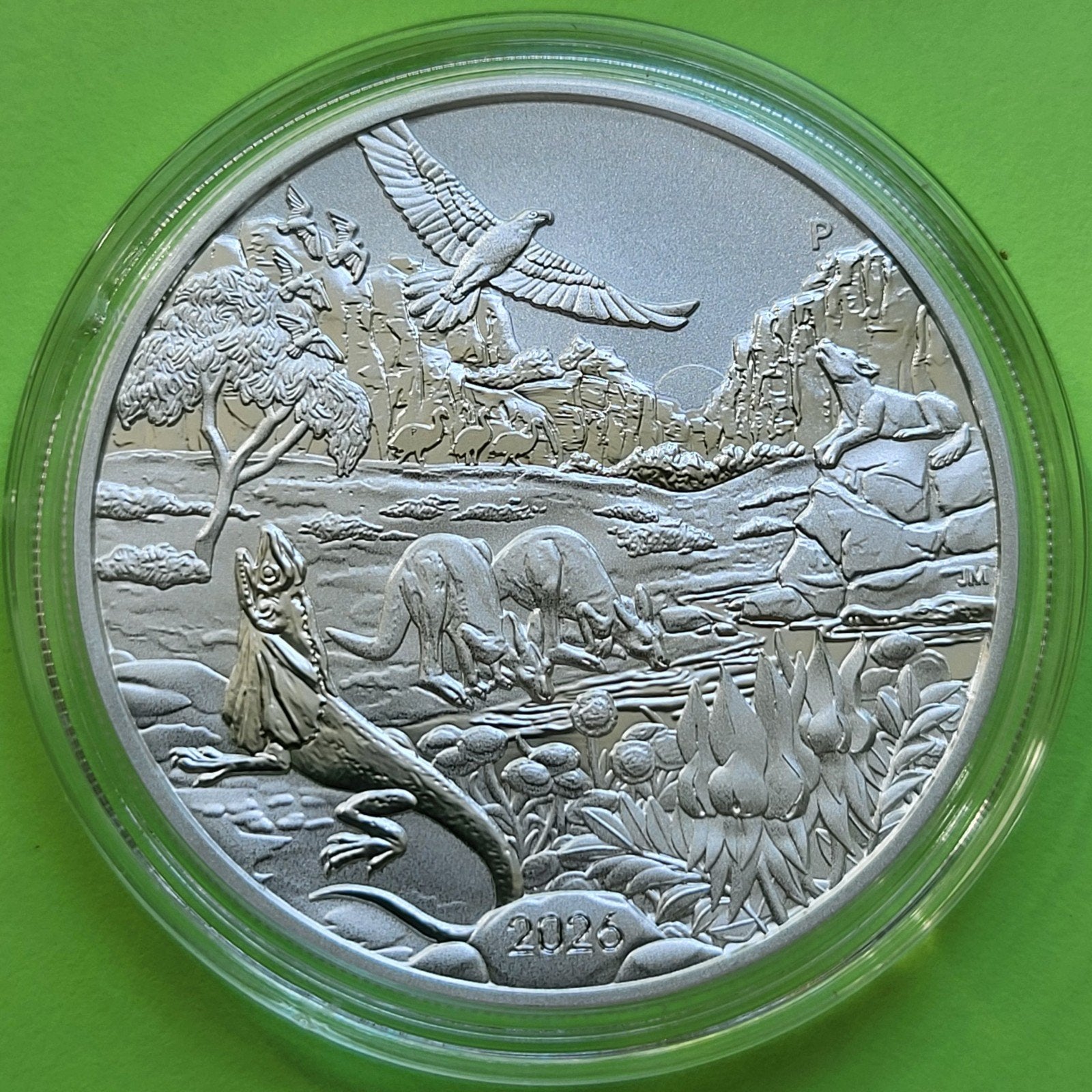 Wonders of Australia - The Outback - 1 oz zilver, Verzenden, Zilver
