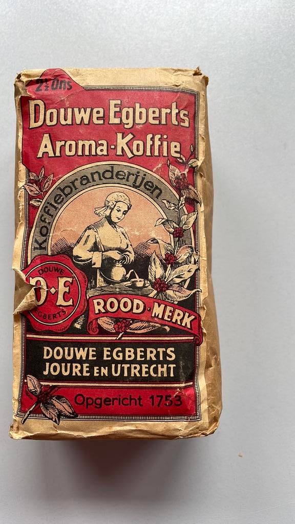 Douwe Egberts bonen 2,5 ons verpakking, Verzamelen, Ophalen of Verzenden, Nieuw