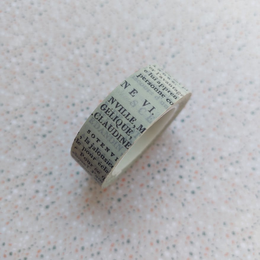 Washi tape - Vintage scrapbooking krant, Ophalen of Verzenden, Nieuw, Overige typen, Overige merken