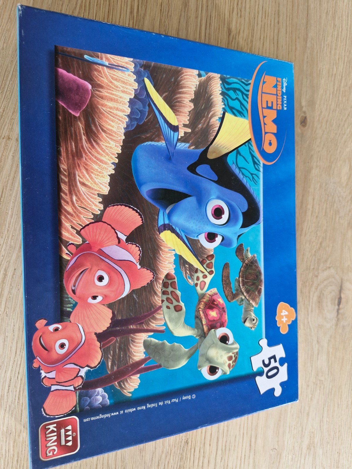 Finding Nemo puzzel 50 stukjes - Disney Pixar, Ophalen of Verzenden, 10 tot 50 stukjes, Gebruikt, 4 tot 6 jaar