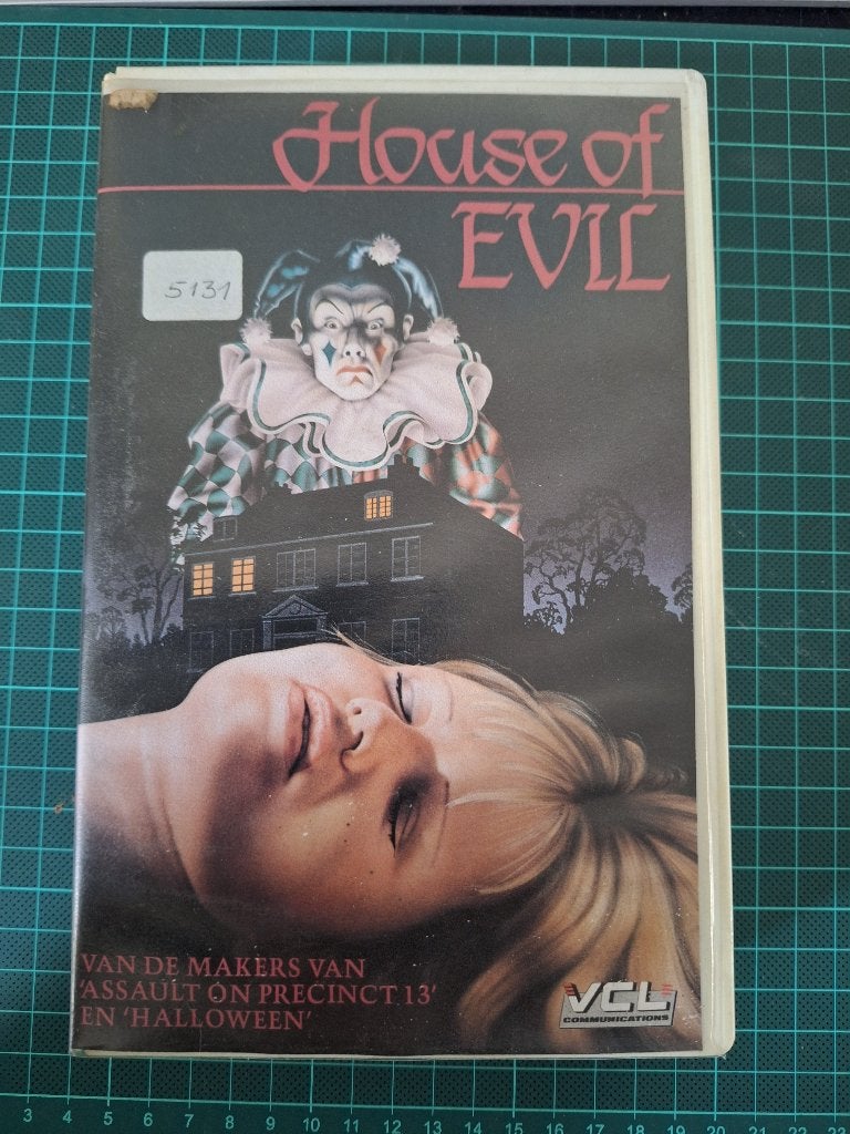 Zeldzame Jaren '80 Horror: House of Evil VHS, Cd's en Dvd's, VHS | Film, Vanaf 16 jaar, Verzenden, Gebruikt, Horror