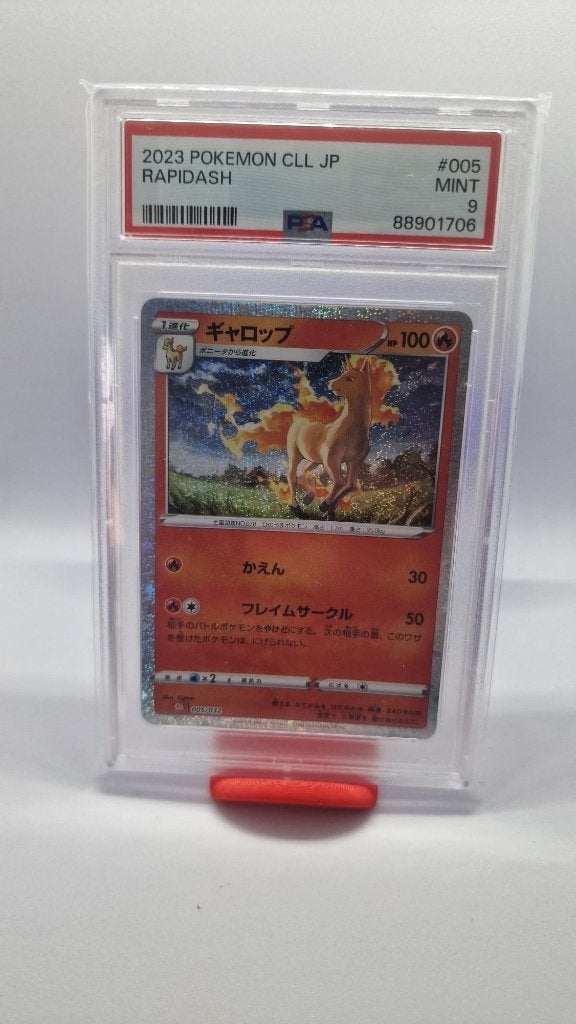 Rapidash 005 – PSA 9, Ophalen of Verzenden, Nieuw, Losse kaart