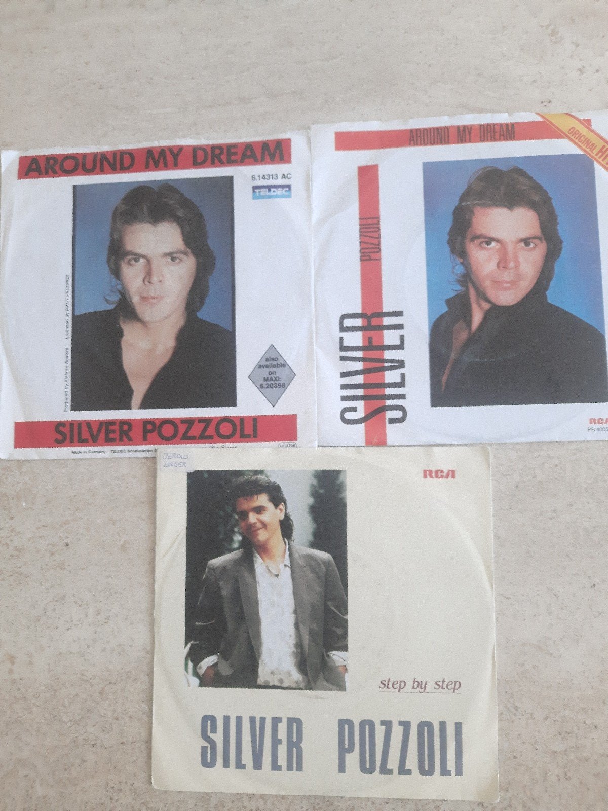 3x vinyl singel van Silver Pozzoli, Ophalen of Verzenden