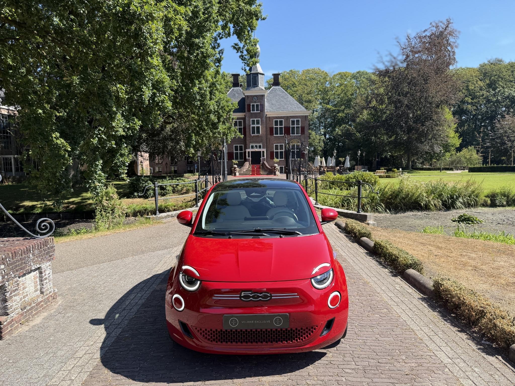 Fiat 500 La Prima 42 kWh | Blind Spot | Pano | BTW |, Auto's, Gebruikt, 4 stoelen, 25 min, Geïmporteerd