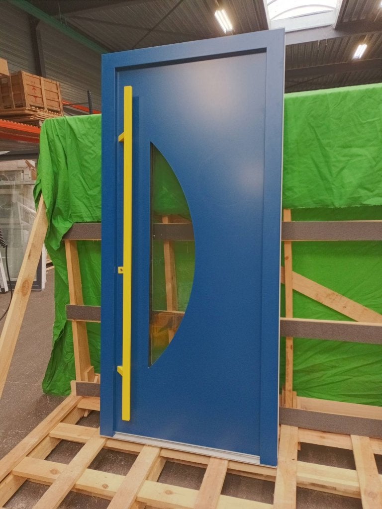 Kunststof  Voordeur b99 x h215 cm  -2237-, Doe-het-zelf en Verbouw, Niet ingevuld, 80 tot 100 cm, 215 cm of meer, Niet ingevuld