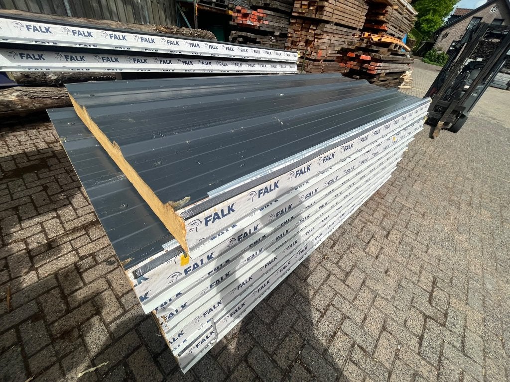 Sandwich PIR Panelen: Dak & Wand (10/13cm) per m/2 € 9,50, Ophalen, Gebruikt, Overige materialen, 100 mm of meer