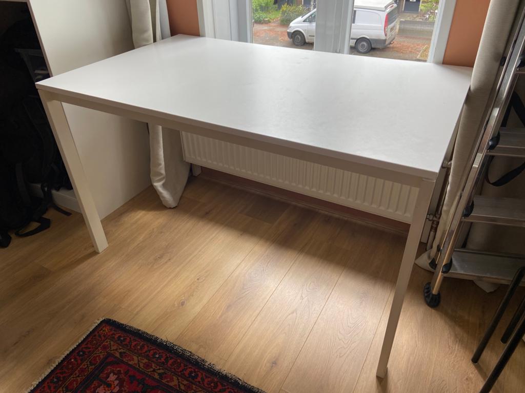 IKEA Melltorp tafel, Huis en Inrichting, Ophalen, Gebruikt, 100 tot 150 cm, 50 tot 100 cm