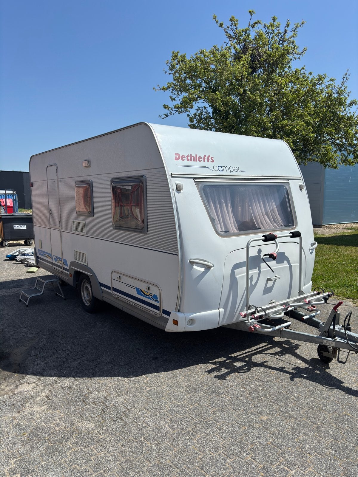 Dethlefs Camper 440 met enduro mover , voortent en luifel, Overige typen, Kachel, Treinzit, 750 - 1000 kg