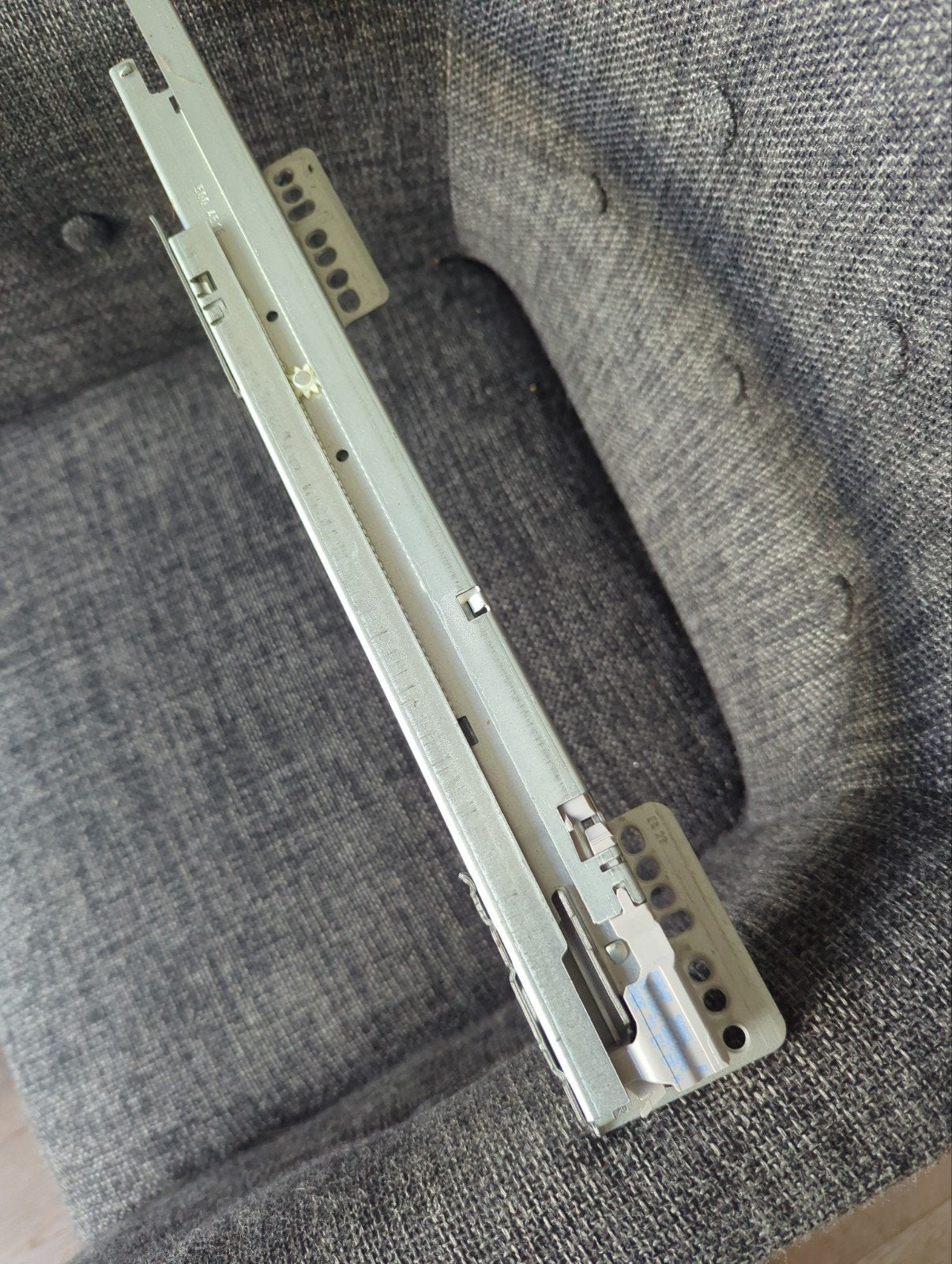 6 x Ladegeleider - Blum Tandembox - Lade rails, Ophalen, Gebruikt