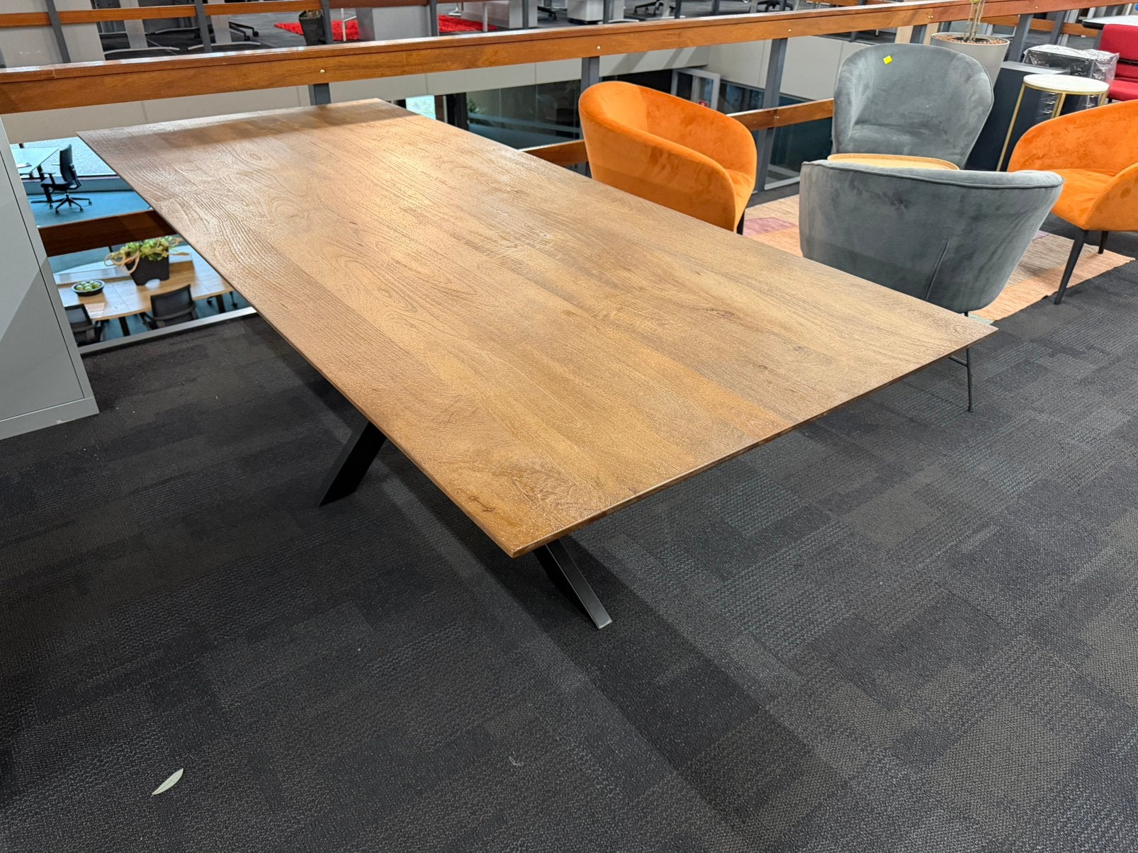 Eettafel l 240x100 l nieuw l SHOWROOM UITVERKOOP!, Rechthoekig, Nieuw, 200 cm of meer, 50 tot 100 cm