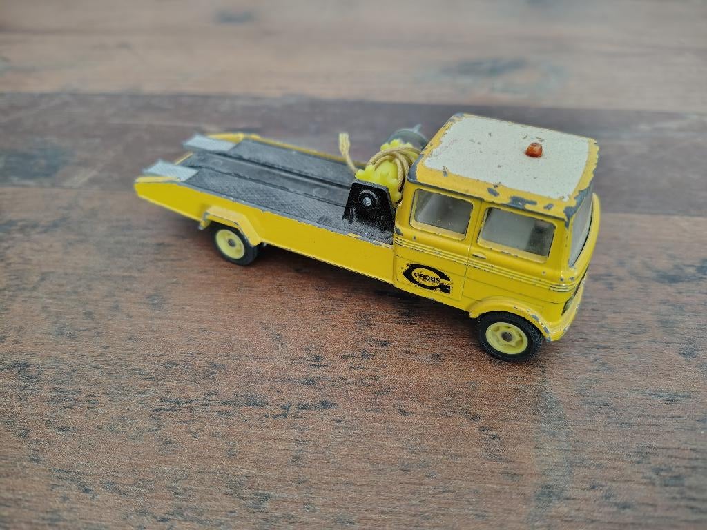 Takelwagen ADAC/ Mercedes- Benz LP 608 / Siku / V319, Hobby en Vrije tijd, Modelauto's | Overige schalen, Verzenden, Gebruikt