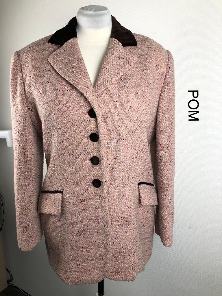 POM Blazer 80% wol (mt: 44) 8,3/8910, POM, Maat 42/44 (L), Ophalen of Verzenden, Zo goed als nieuw