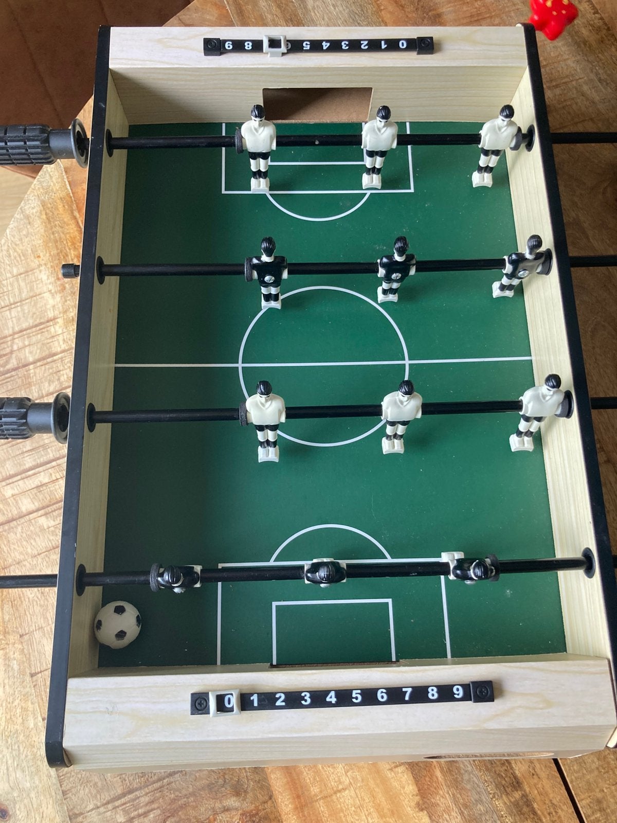 Kleine voetbaltafel, Ophalen, Gebruikt