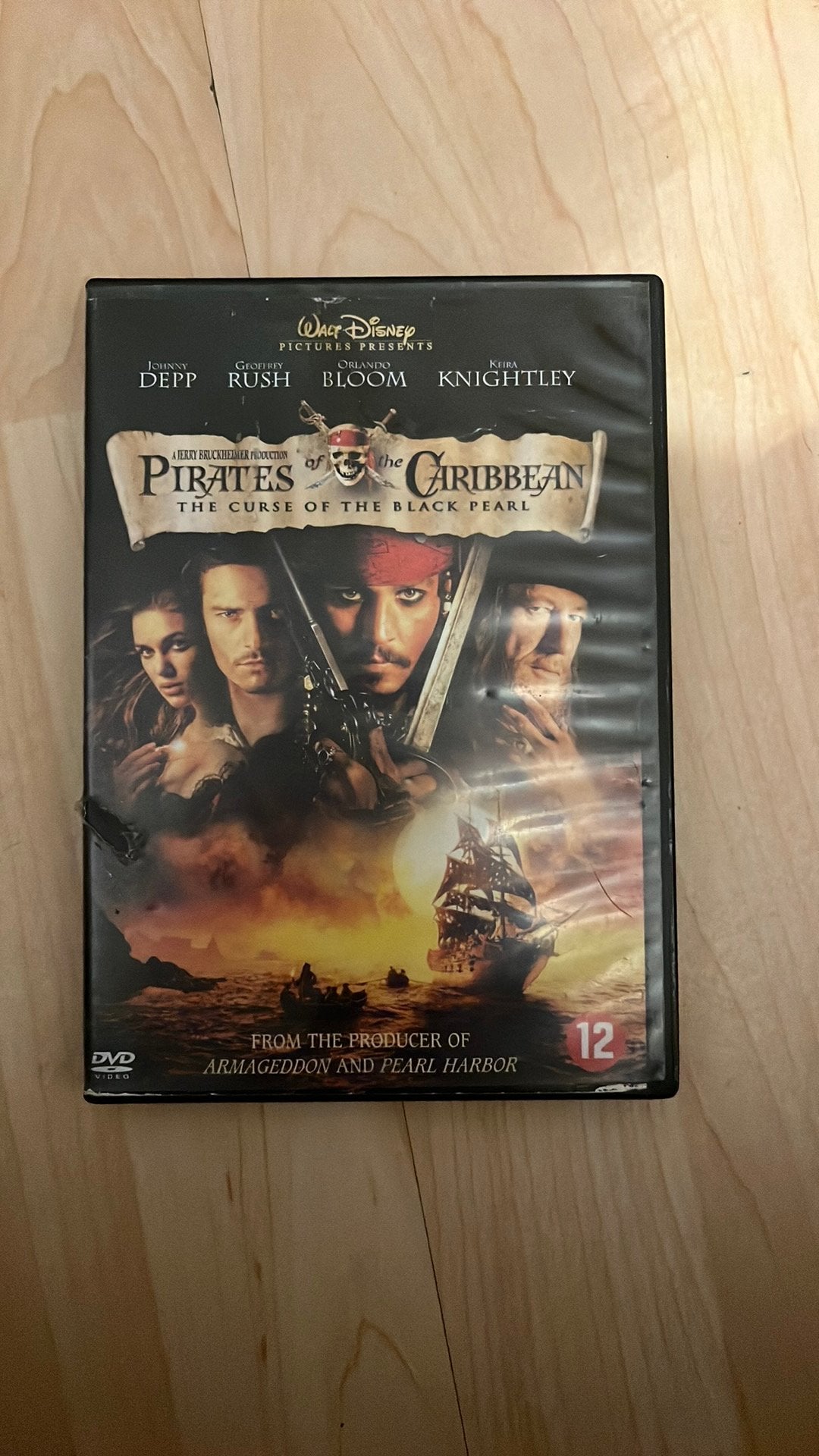 Dvd Pirates of the Caribbean, Nederlands, Ophalen of Verzenden, Vanaf 12 jaar, Gebruikt