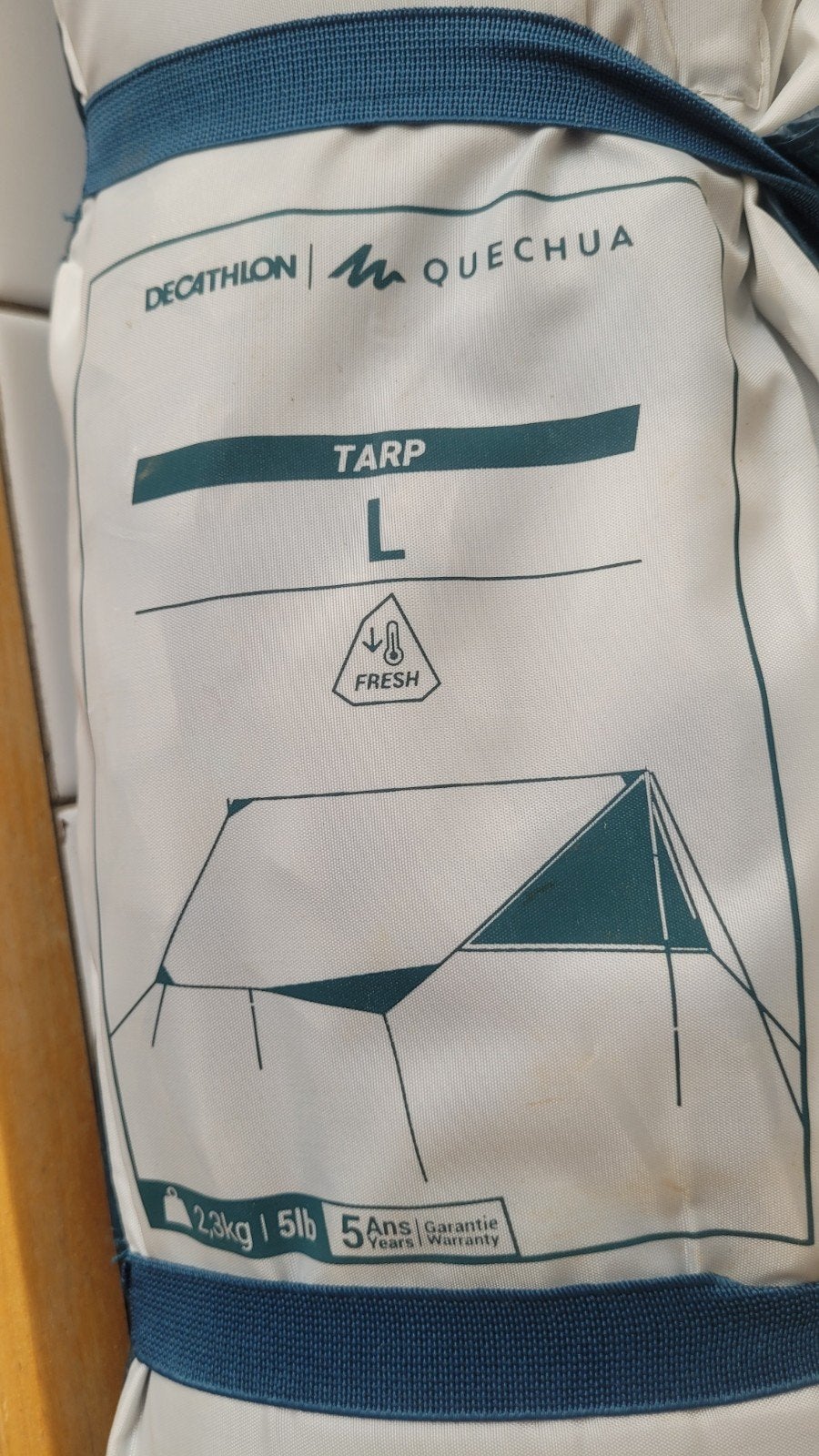 Decathlon Quechua Tarp L, Ophalen, Tot en met 2
