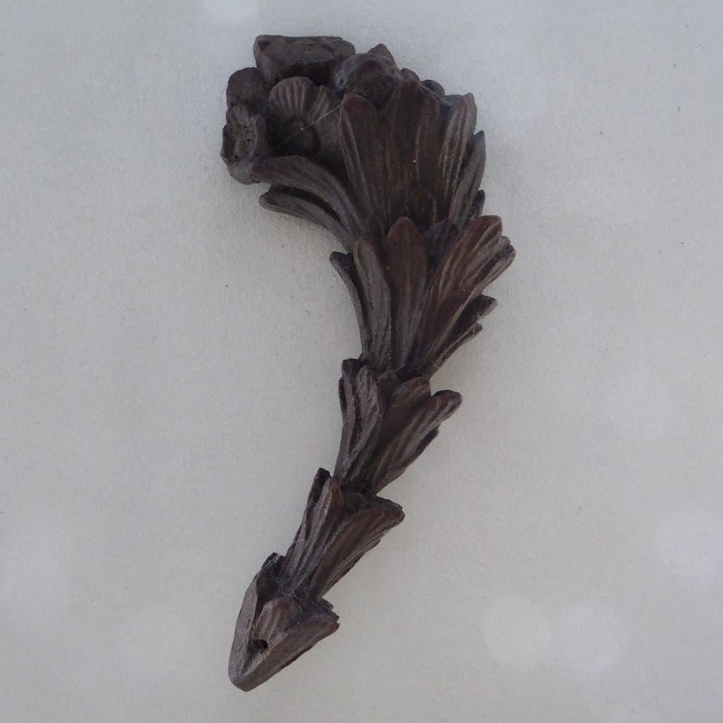 antiek houten ornament, Ophalen of Verzenden