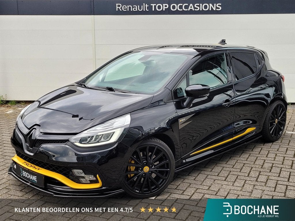 Renault Clio 1.6 Turbo R.S. Trophy | NL-Auto | Akrapovic Uit, 1618 cc, Gebruikt, 4 cilinders, Met garantie (alle)