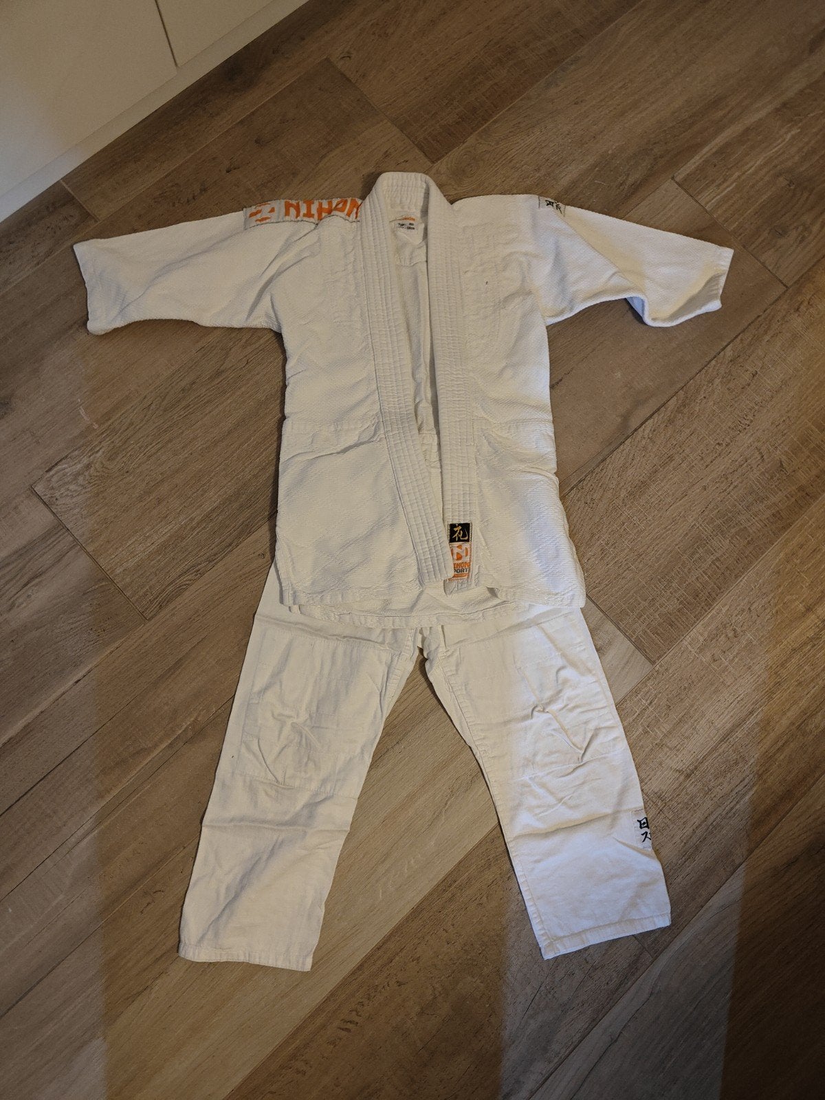Judopak Nihon sport 130 cm, Maat XS of kleiner, Ophalen of Verzenden, Judo