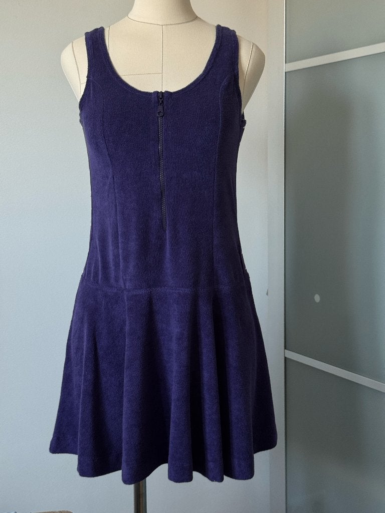 Mooie badstof rok, Kleding | Dames, Rokken, Maat 38/40 (M), Paars, Nieuw, Ophalen of Verzenden
