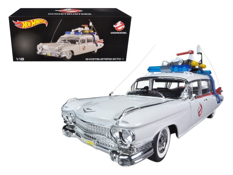 Hot Wheels 1959 Cadillac Ecto-1 Ghostbusters Diecast Model