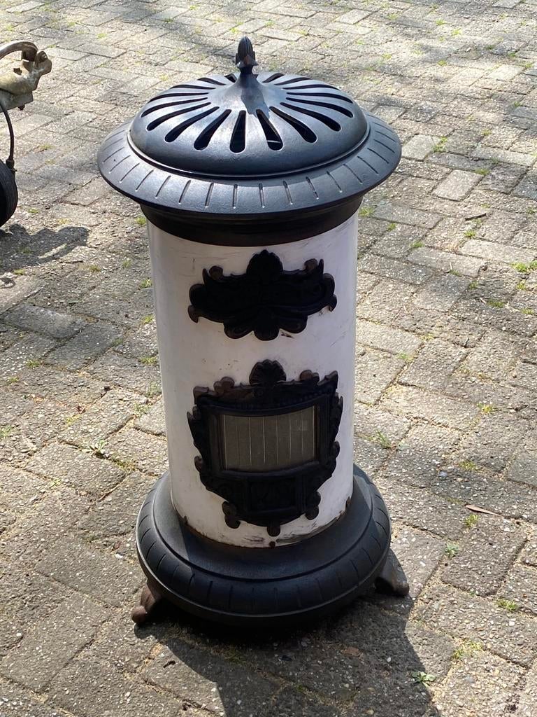 Gaskachel pelgrim gietijzer, Ophalen, Gebruikt