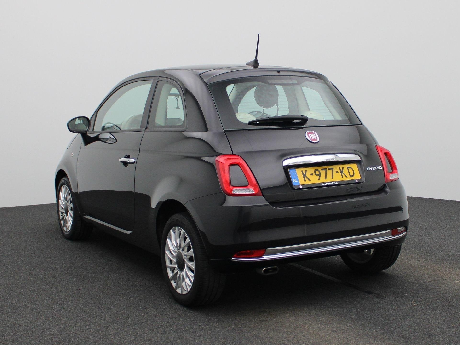 Fiat 500 1.0 Hybrid Lounge | Airco | Apple Carplay / Android, Auto's, Fiat, Voorwielaandrijving, 12 maanden, Stof, Gebruikt