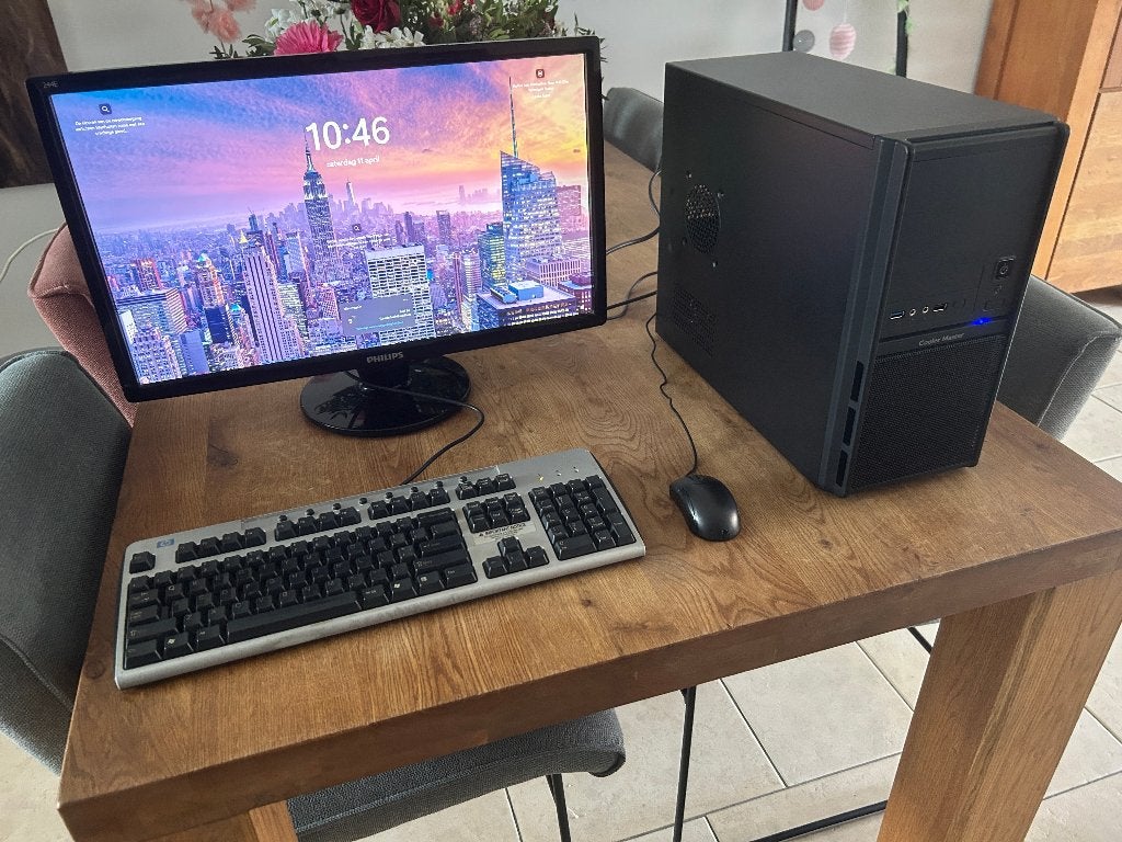 Complete Set | Ryzen 3 1200 | 8GB | GTX 1060 6GB | 120GB SSD, Computers en Software, Desktop Pc's, Gebruikt, 3 tot 4 Ghz, HDD