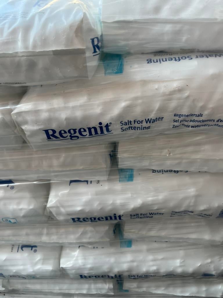 Regenit zouttabletten voor de water ontharder, Witgoed en Apparatuur, Waterontharders, Ophalen, Nieuw