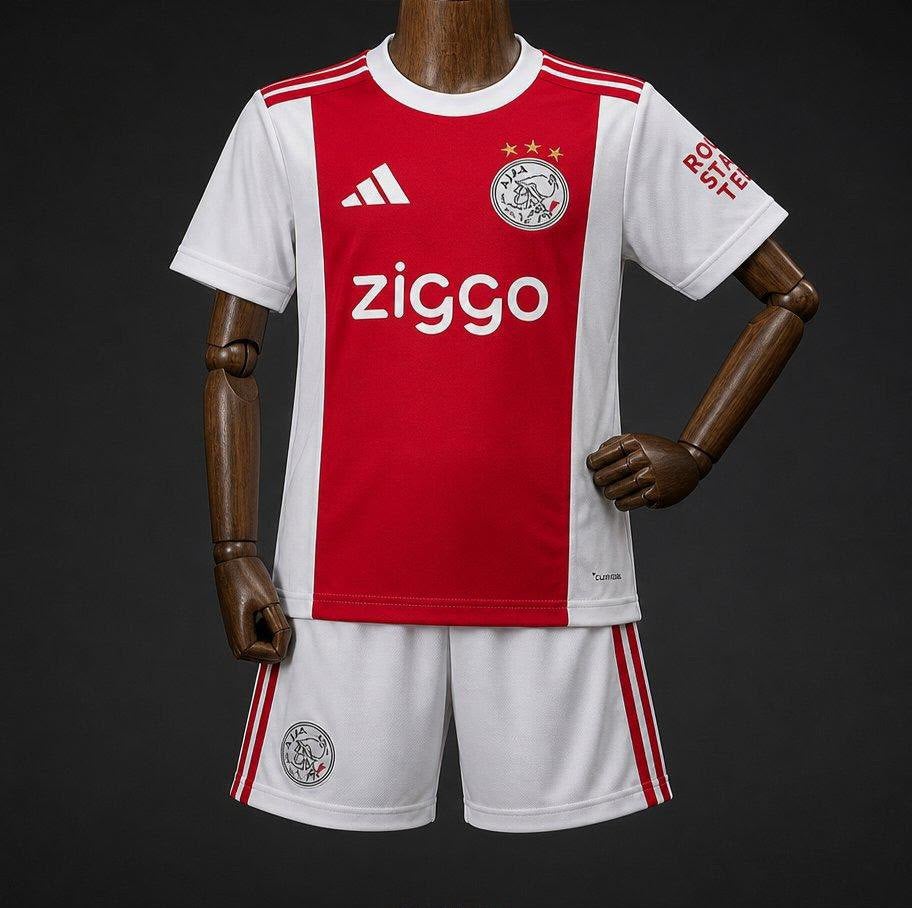Ajax thuistenue kidsmaat 164, Maat XS of kleiner, Verzenden, Nieuw, Set