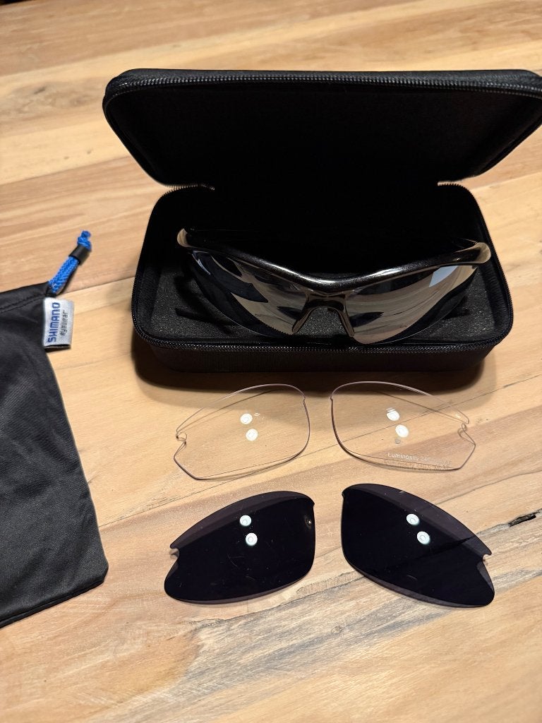 Zonnebril Shimano, Overige merken, Zonnebril, Zwart, Ophalen of Verzenden