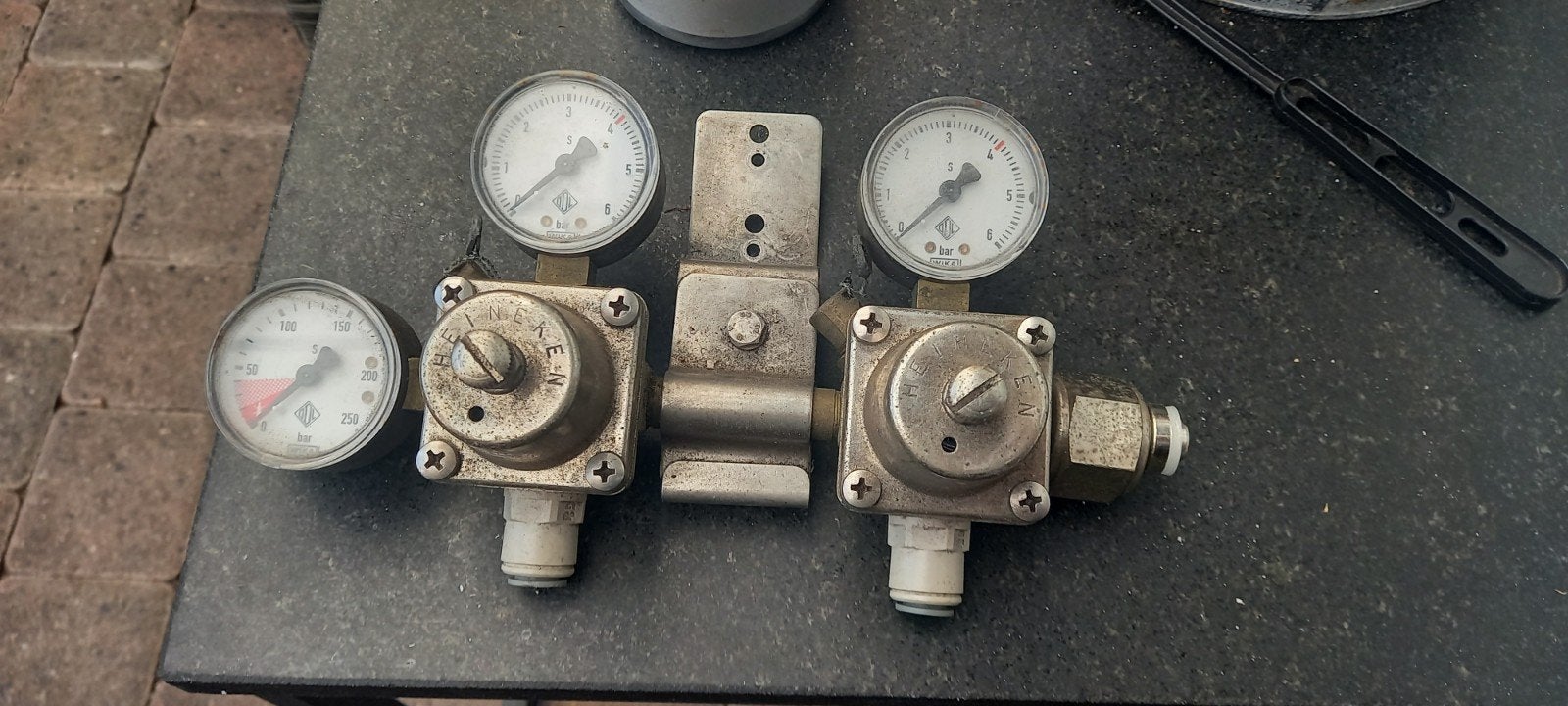 Manometer / co2 meter / koolzuurmeter, Witgoed en Apparatuur, Overige Witgoed en Apparatuur, Ophalen