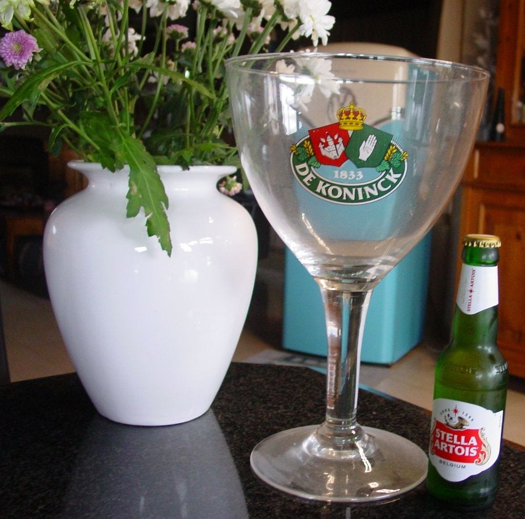 DE KONINCK GLAS -XXL-, Ophalen of Verzenden, Zo goed als nieuw, Glas of Glazen, Overige merken
