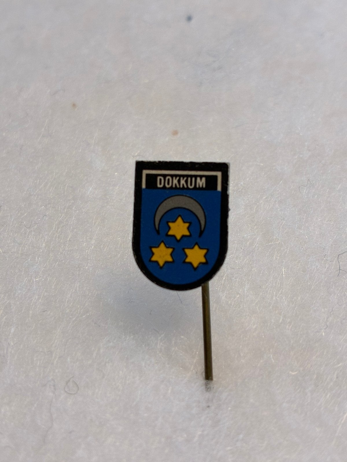 Oud Speldje wapen Dokkum, Ophalen of Verzenden, Zo goed als nieuw
