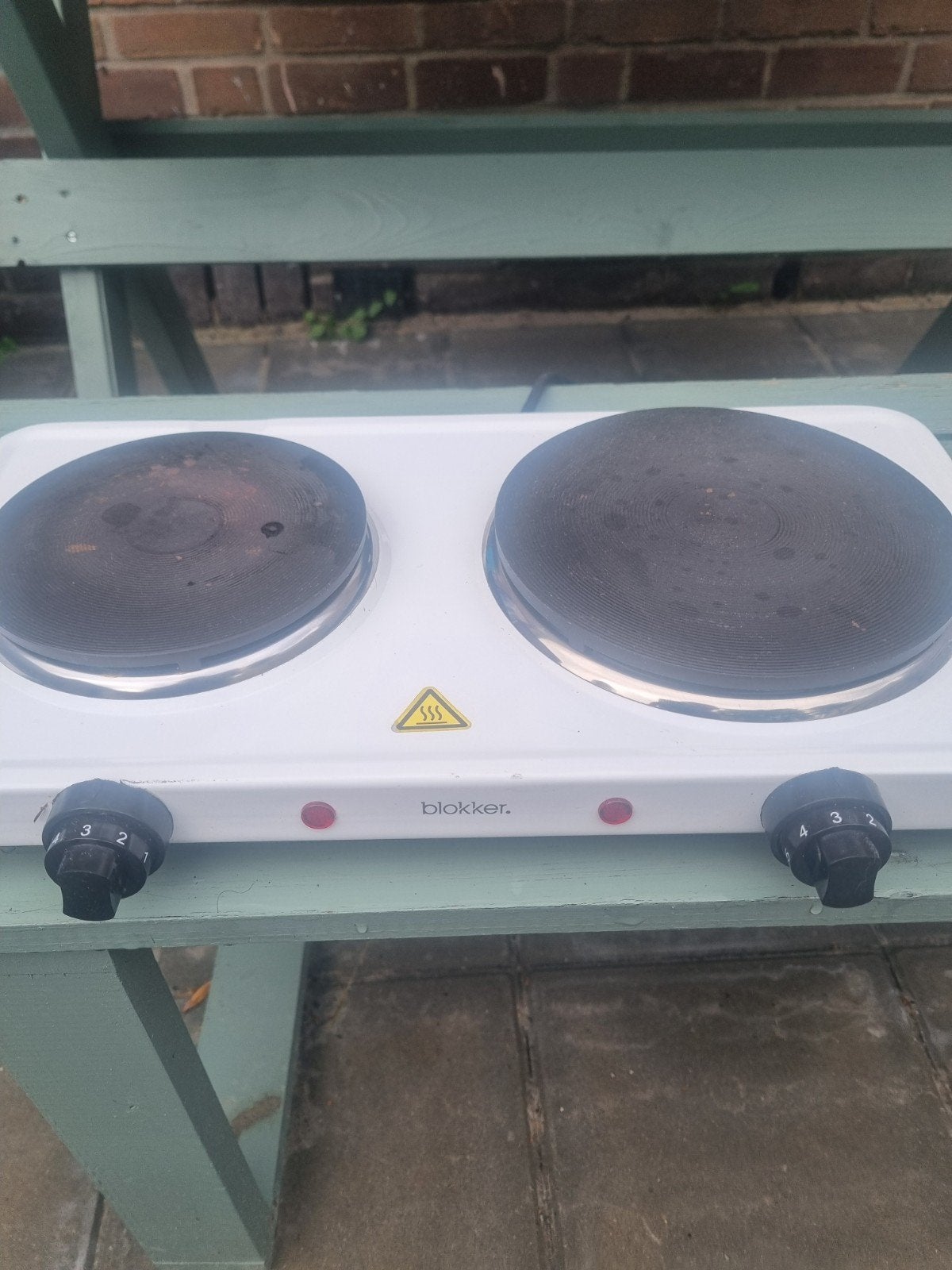 Blokker Elektrische Kookplaat - 2 Kookzone.10 €s, Witgoed en Apparatuur, Kookplaten, Gebruikt, 3 kookzones of minder, Ophalen of Verzenden