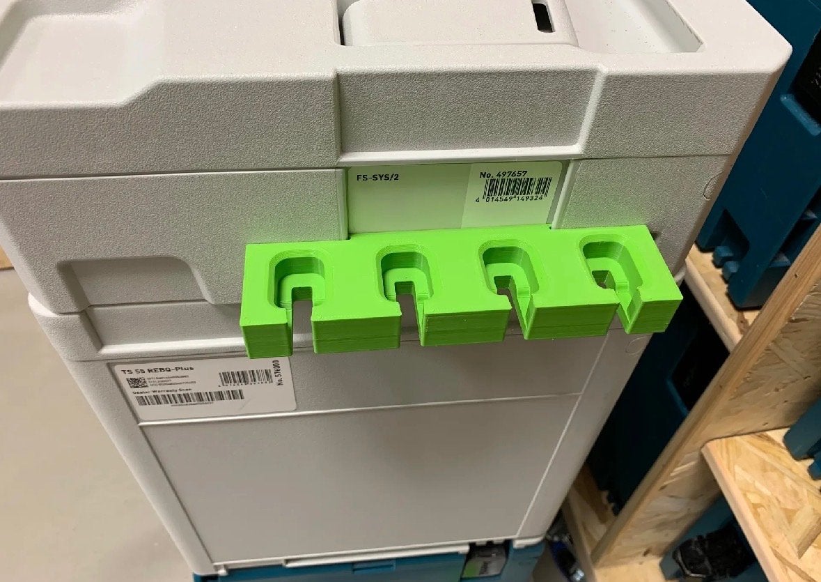 Festool lijmklem houder voor Systainer of muur, Ophalen of Verzenden, Nieuw, Gereedschapsopslag, Festool