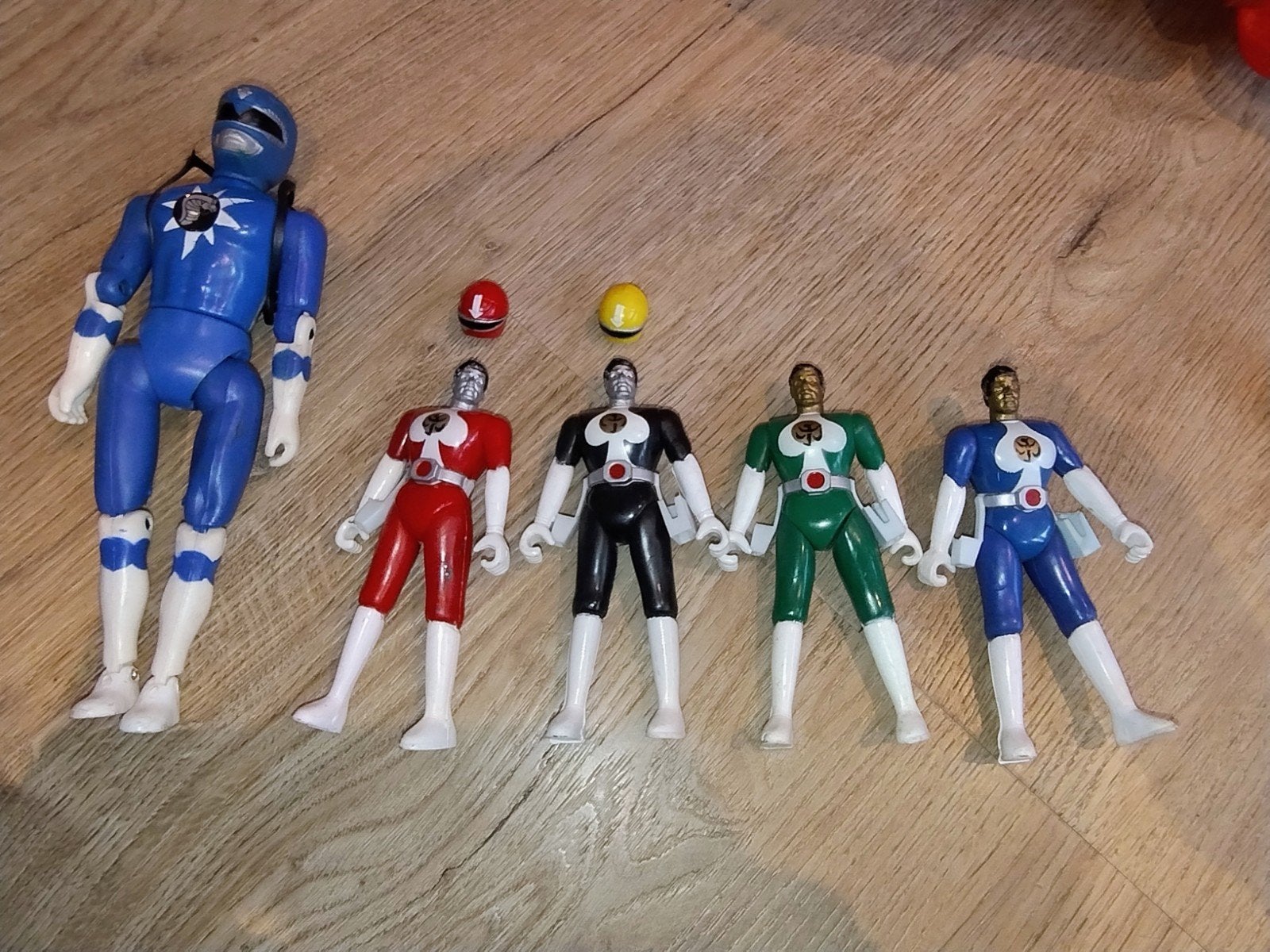 Vintage Power Rangers actiefiguren, Ophalen of Verzenden, Gebruikt