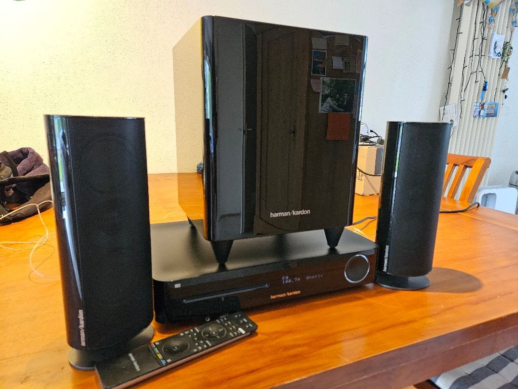 Harman Kardon BDS270, Gebruikt, 2.1-systeem, 70 watt of meer, Overige spelers