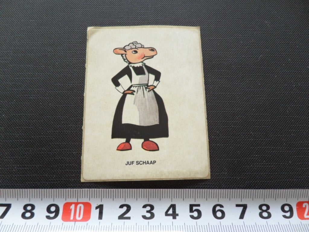 sticker strip flipje tiel - juf schaap *, Ophalen, Zo goed als nieuw