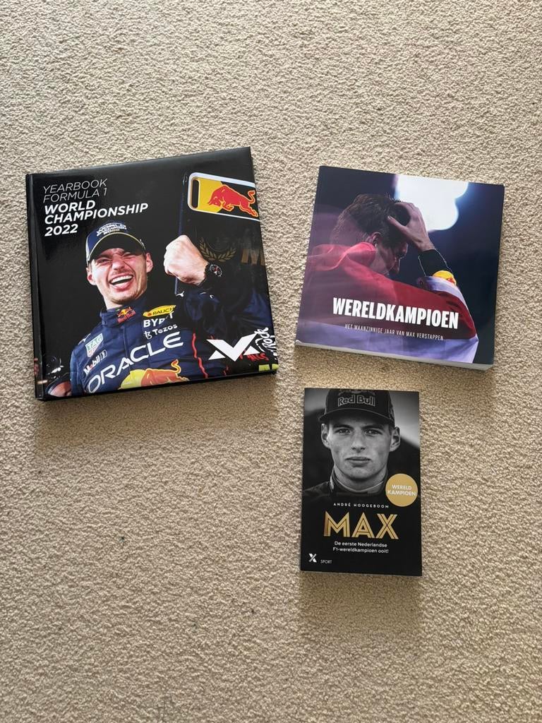 TK boeken Max Verstappen, Ophalen of Verzenden, Zo goed als nieuw