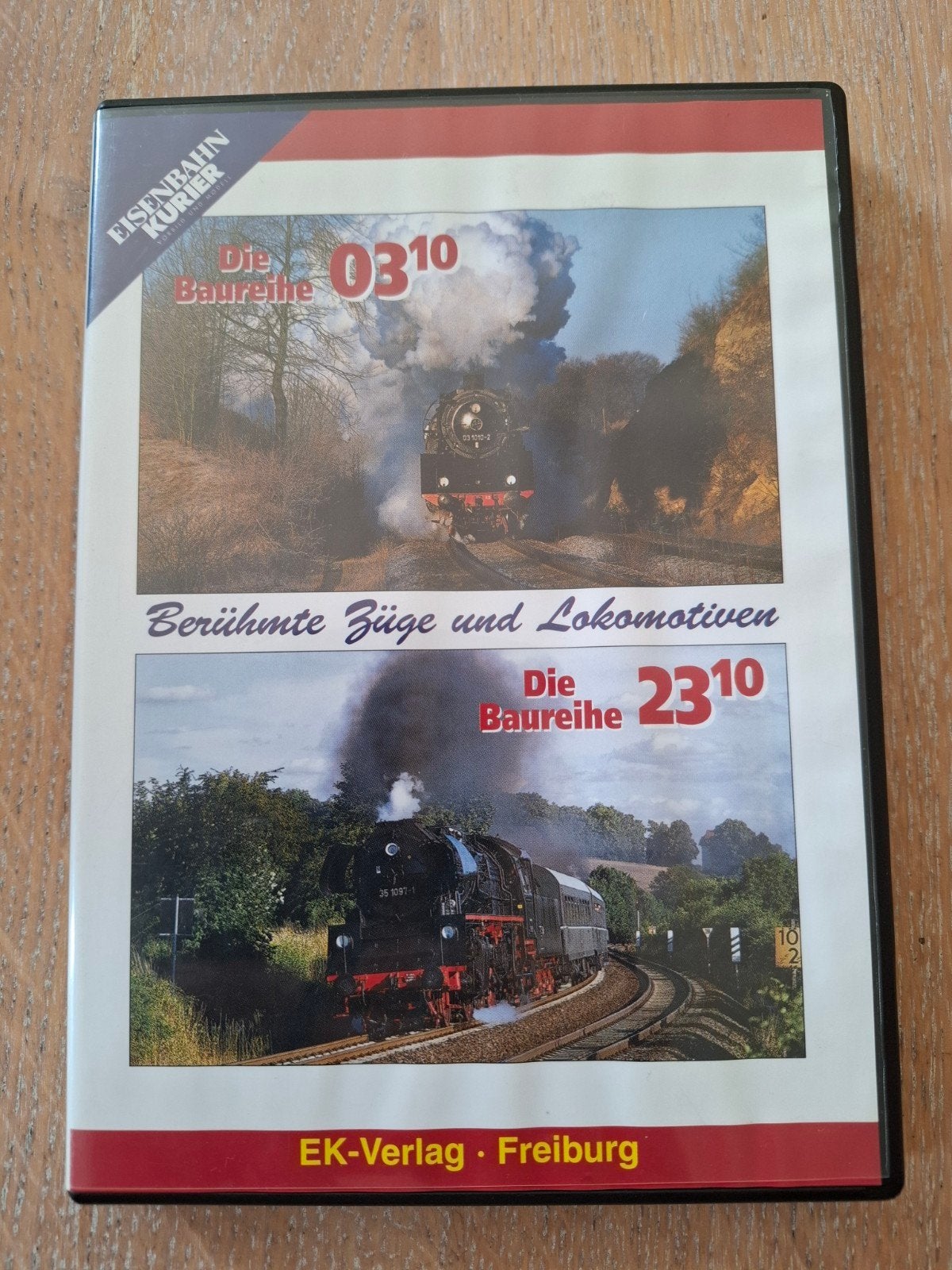 Eisenbahn Kurier DVD: Die Baureihen 03.10 en 23.10, Cd's en Dvd's, Dvd's | Documentaire en Educatief, Verzenden, Alle leeftijden