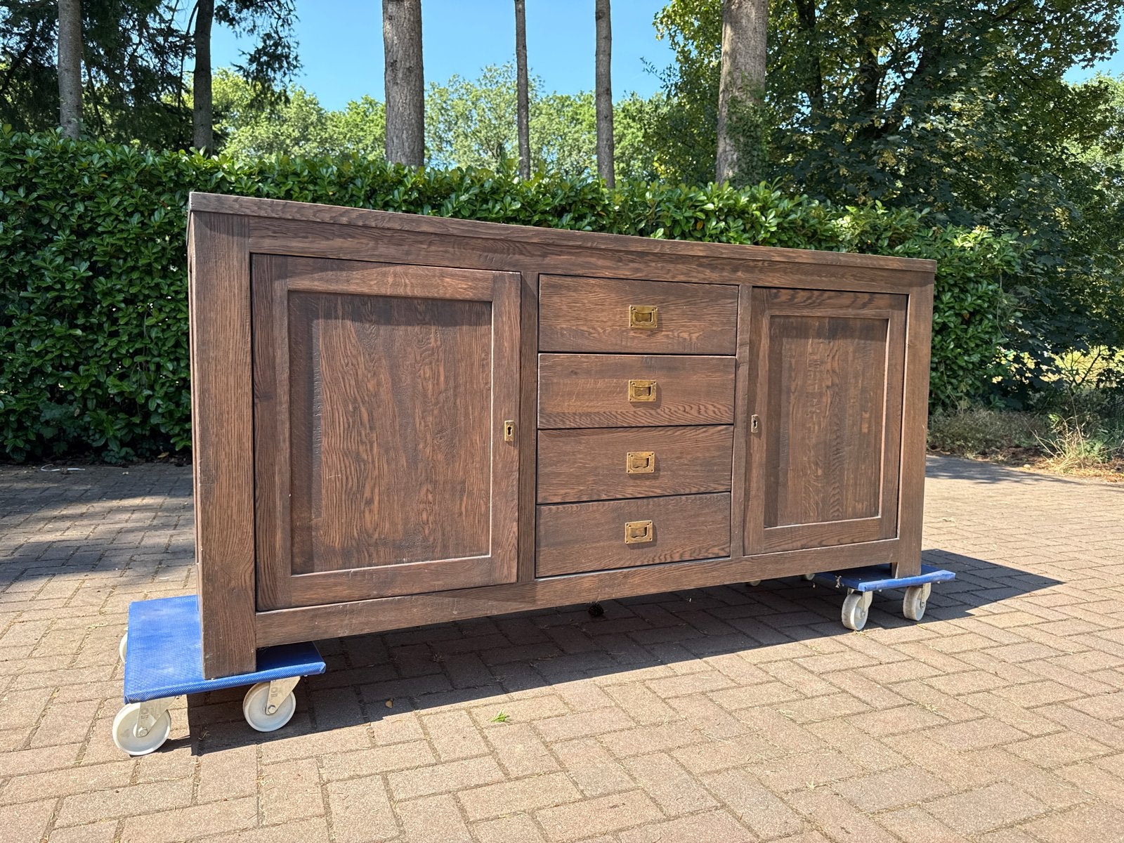 Eiken dressoir, Antiek en Kunst, Ophalen
