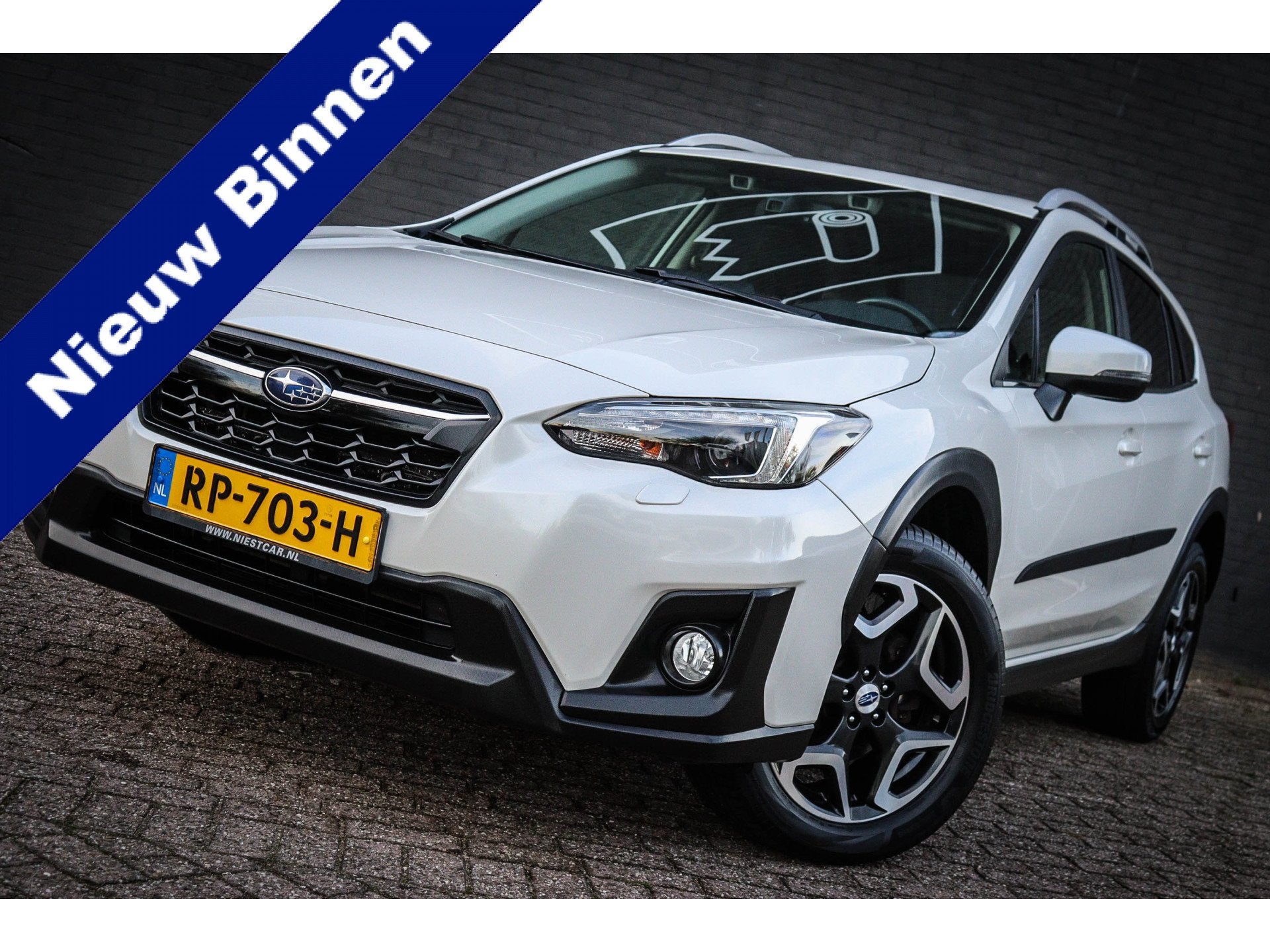 Subaru XV 2.0i Premium Net binnen-Nu al te bezichtigen, Auto's, Automaat, Wit, 650 kg, Vierwielaandrijving