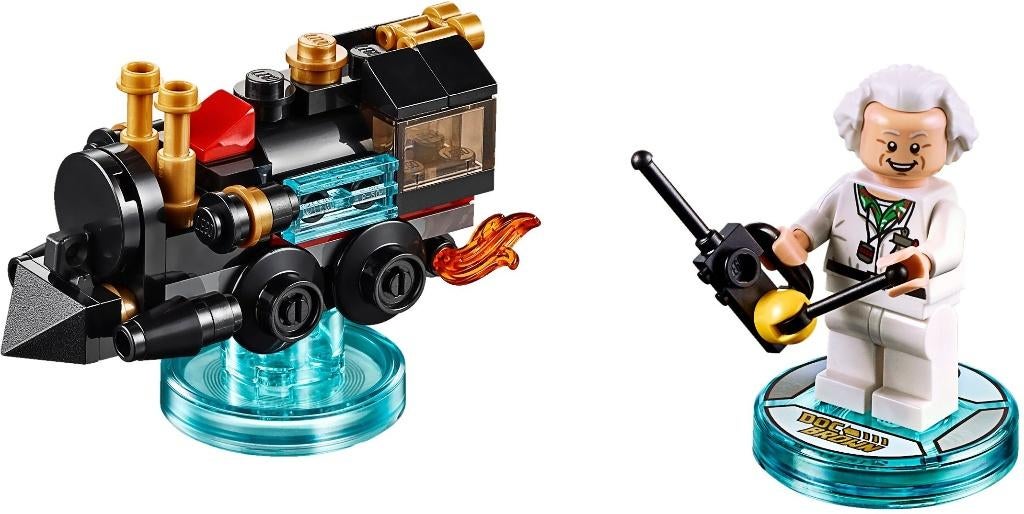 71230 - Dimensions: Fun Pack: Back to the Future Doc Brown, Hello@support.lego.com, Lego, Nieuw, Ophalen of Verzenden