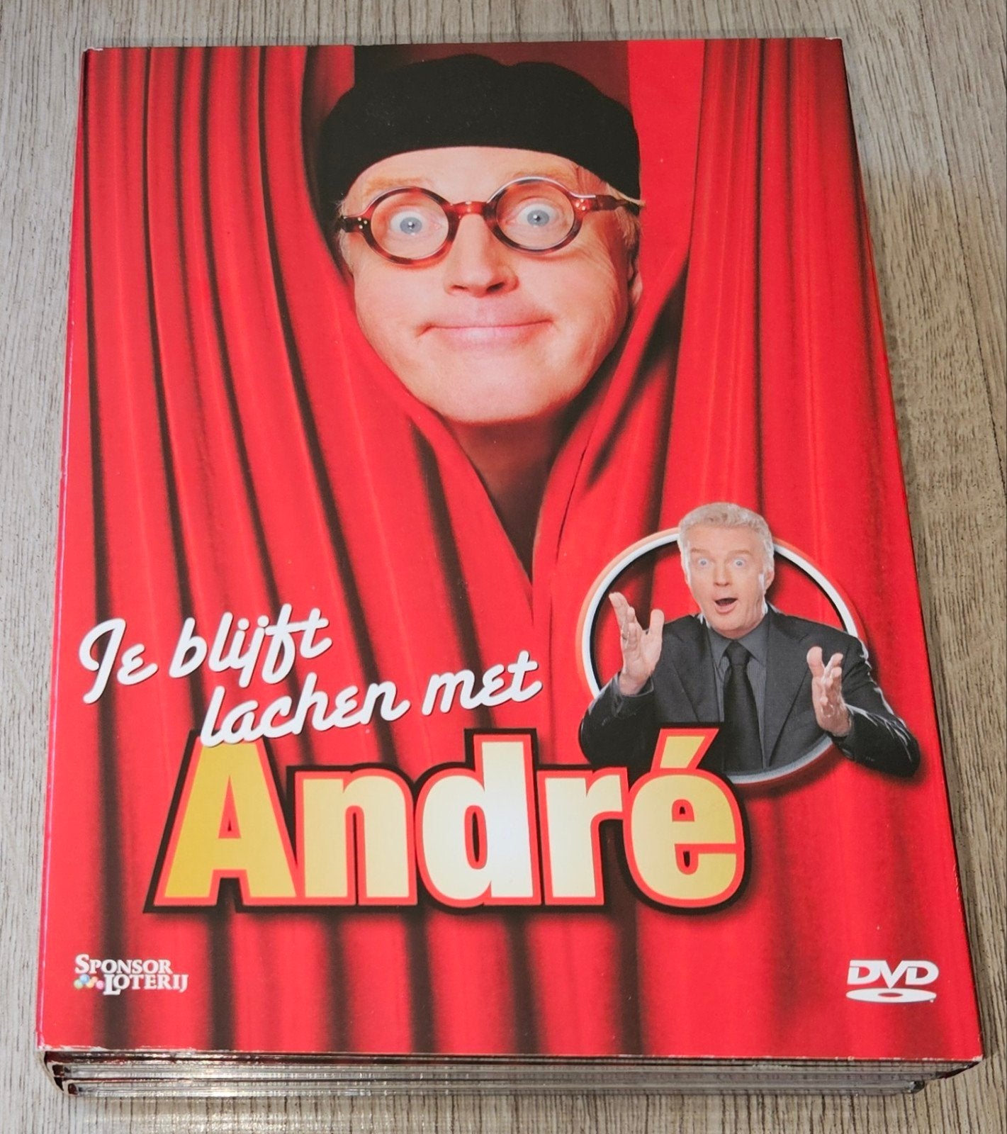 Je blijft lachen met André - DVD Box (5 DVD's + 1 Bonus DVD), Overige artiesten, Gebruikt, Alle leeftijden, Inclusief doosje