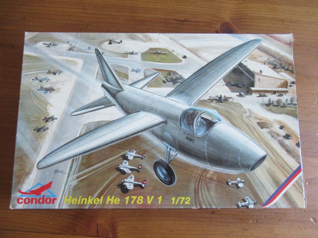 Heinkel He 178 V1 (Condor 1/72), Overige merken, 1:72 tot 1:144, Nieuw, Ophalen of Verzenden