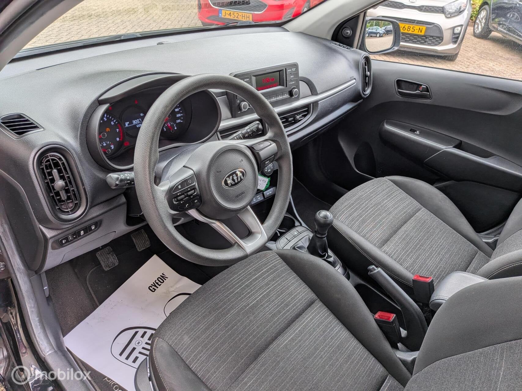 Kia Picanto 1.0 CVVT LMV|1e Eig|Deal.Onh|Bluetooth, Auto's, Voorwielaandrijving, 4 stoelen, Zwart, Origineel Nederlands